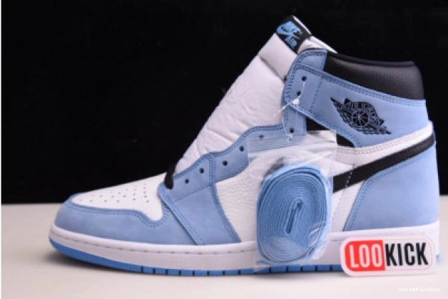 BLUE 1 WHITE HIGH BLACK UNIVERSITY 555088-134 JORDAN AIR RETRO 1210